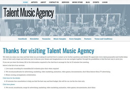 TalentMusicAgency.Com